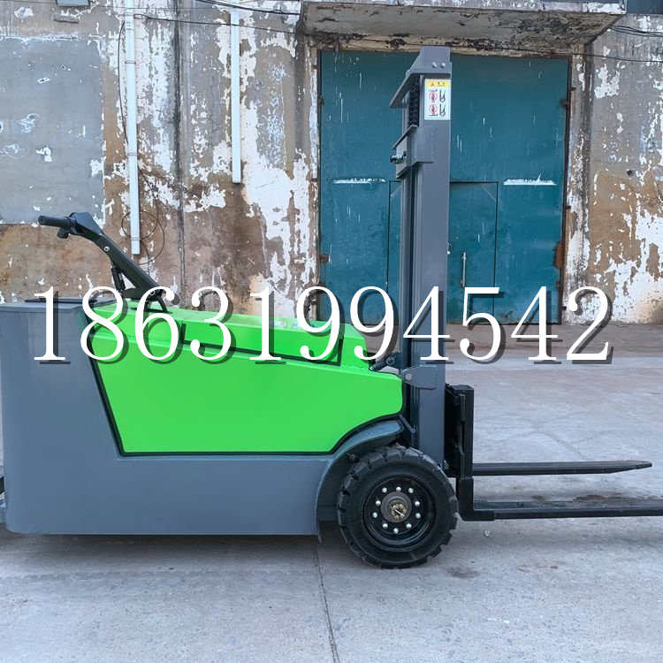 广水市小型电动叉车1吨2吨步行站驾式电瓶堆高充电装卸车液压升降车铲车